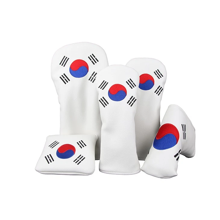 Flag Embroidered Blade Putter Cover Flag Embroidered Blade Putter Cover