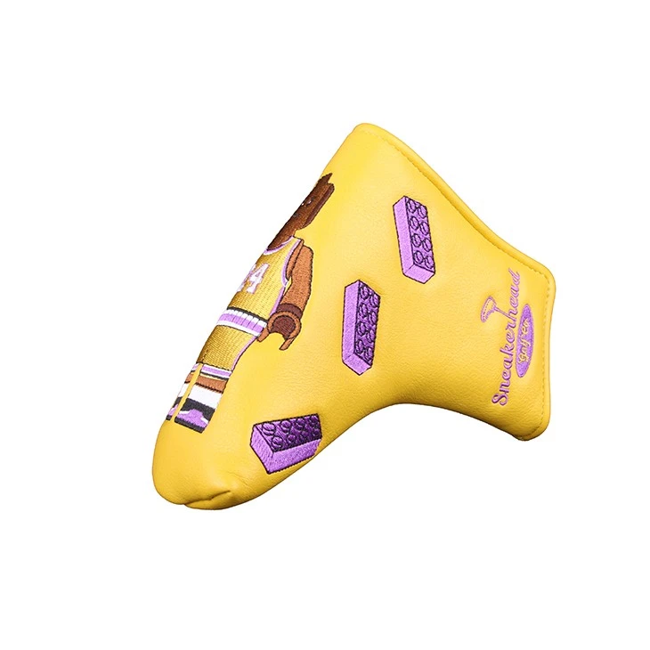 yellow golf blade cover